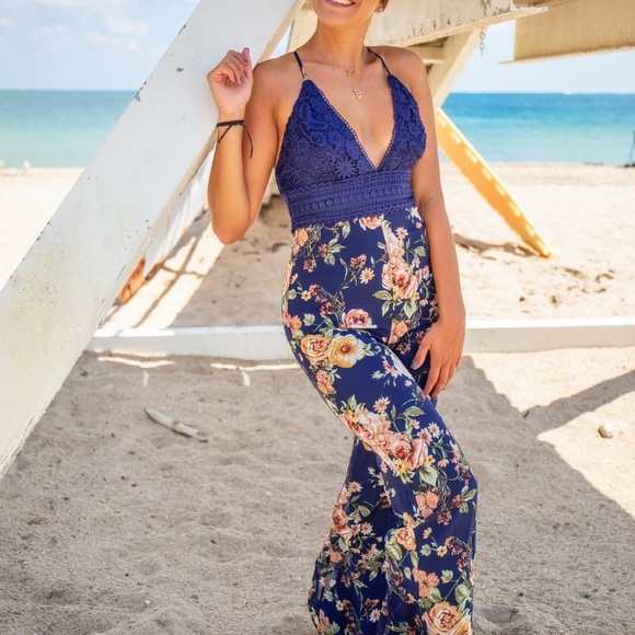 New Flower Jumpsuit - Picture 3 of 6